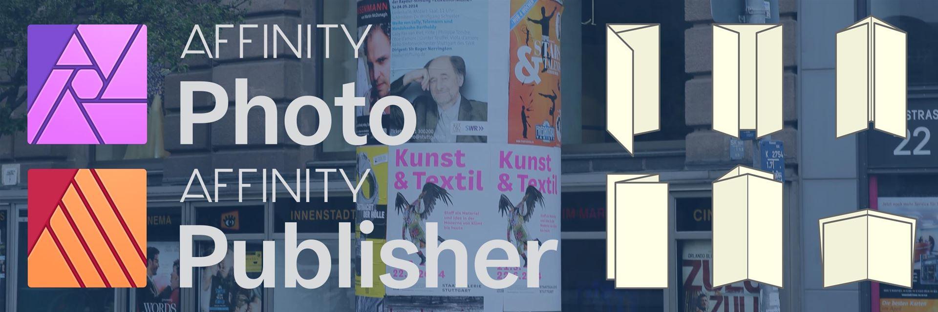 Bild zum Kurs Flyer und Plakate mit Affinity Photo und Publisher gestalten